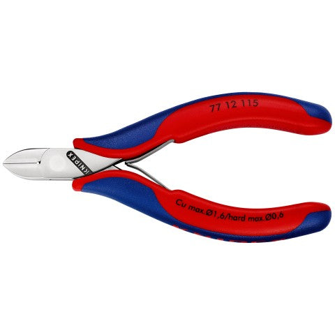 Knipex Elektroniksidavbitare 115mm med trådklämma