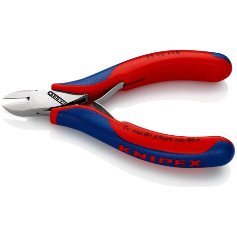 Knipex Elektroniksidavbitare 115mm med trådklämma