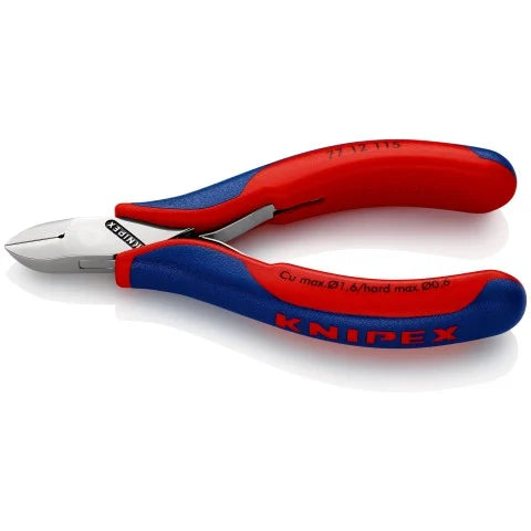 Knipex Elektroniksidavbitare 115mm med trådklämma