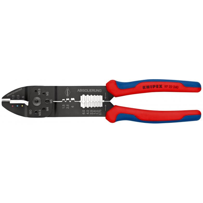 KNIPEX Kabelskotång presstång kombi 97 22 240