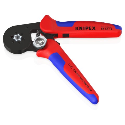 KNIPEX Självinställande presstång för ändhylsor Med sidoinföring 97 53 14