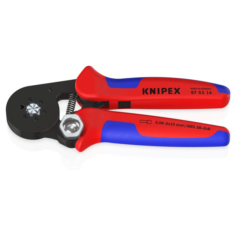 KNIPEX Självinställande presstång för ändhylsor Med sidoinföring 97 53 14