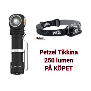 Pannlampa Armytek Wizard C2 Pro Magnet USB laddning 2500 Lumen + Tikkina