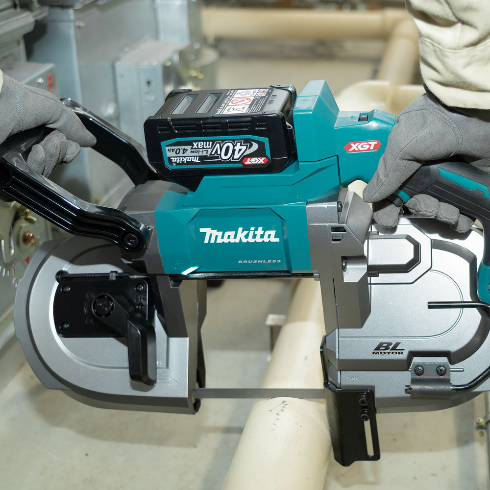 Makita Portabel Bandsåg XGT 40V - PB002GZ Naken