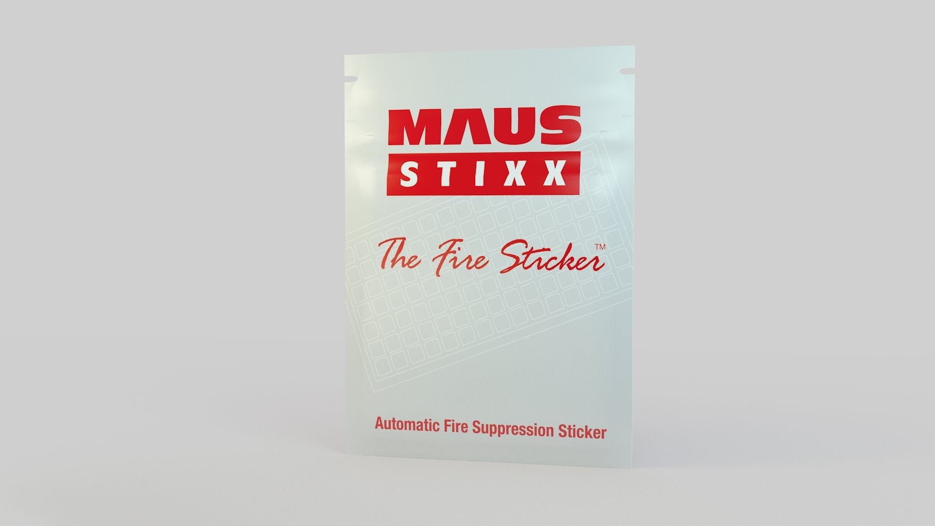 MAUS Stixx - Klistermärke som brandskydd