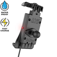 RAM Quick-Grip Waterproof Wireless Charging Suction Cup Mount