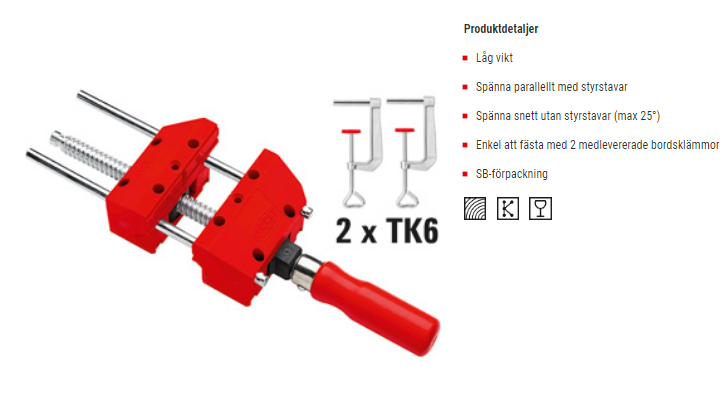 Bessey Skruvstycke S10