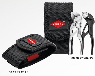 Knipex Minitångset XS Cobra + Tångnyckel med hölster
