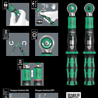 Wera Safe-Torque A 2 momentnyckel med 1/4"-sexkantsfattning, 2-12 Nm