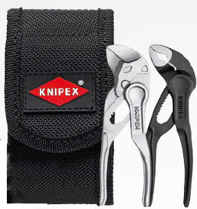 Knipex Minitångset XS Cobra + Tångnyckel med hölster