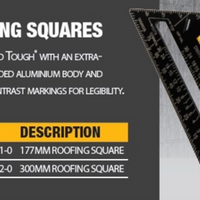 Dewalt Roofing Squares 18cm/30cm