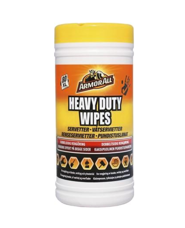 Armor All Heavy Duty Wipes, 80st