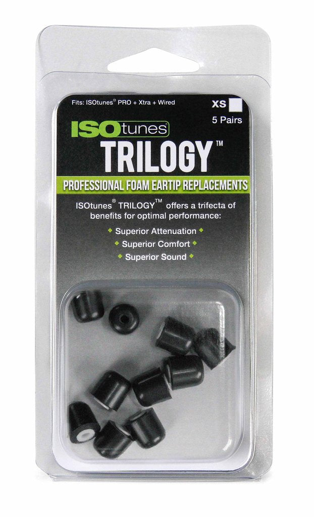 Replacement Tips for ISOtunes PRO, Xtra, and Wired (5 Pair Pack)