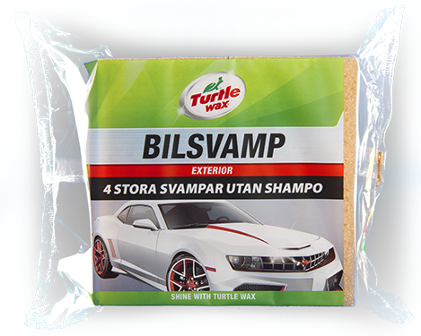 TURTLE WAX BILSVAMP 4-PACK