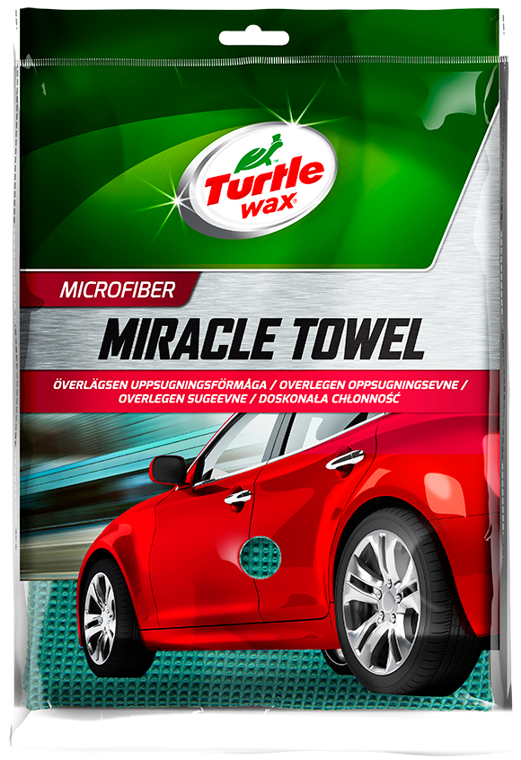 TURTLE WAX MIRACLE TOWEL GRÖN 60X80CM