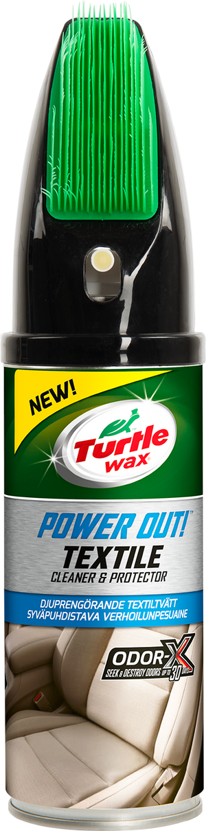 TURTLE WAX POWER OUT TEXTILE CLEAN & PROTECT 400ML