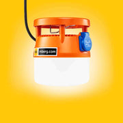 Mberg bygglampa 230V orange 2400lm