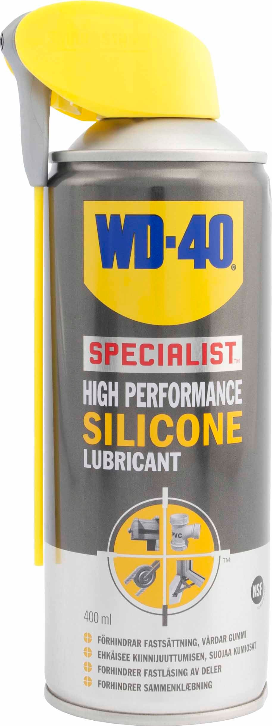 WD-40 Silicone Lubricant 400ml