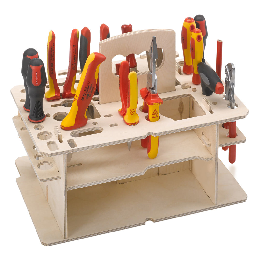 Wooden insert for hand tools M