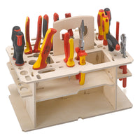 Wooden insert for hand tools M