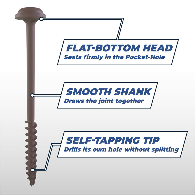 Kreg XL Pocket-Hole Screws 4"