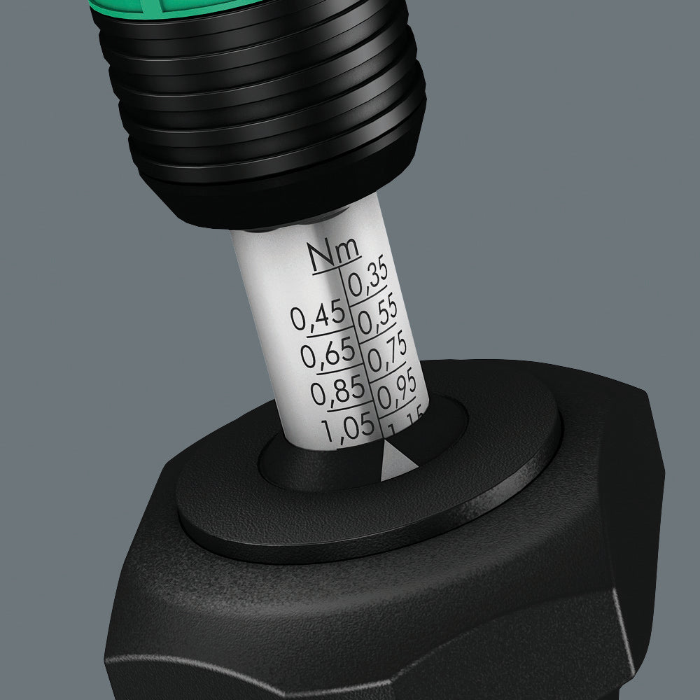Wera 7440/41 Kraftform momentskruvmejselvsats 0,3–3,0 Nm