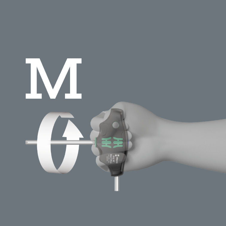 Wera cykelset 6 T-handtag Torx och Insex med hållarfunktion och