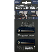 StealthMounts Magnetic Bit Holder 2-p Makita Dewalt Milwaukee Bosch Festool Ryobi