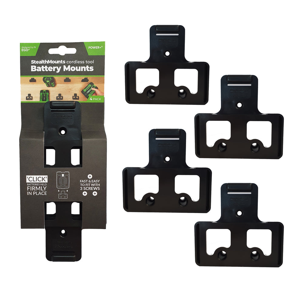 StealthMounts EGO Battery Mounts 4-pack