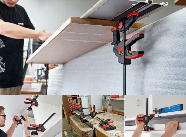 Bessey Enhand bordstving skentving EZR 2-pack