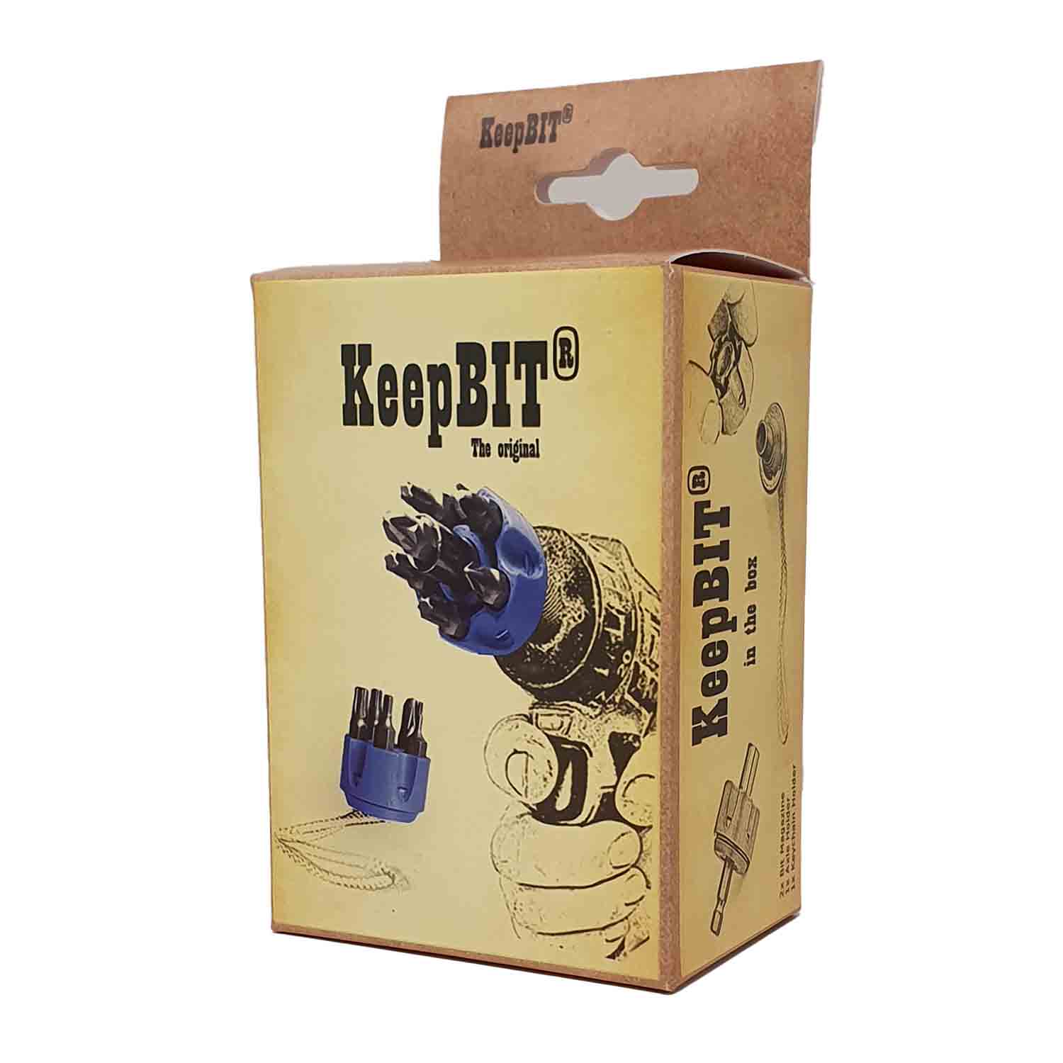 KeepBit Original Set (1 axelhållare+ 2 mag + nyckelringshållare + 6 bits)