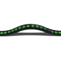 Nödljuspaket komplett m. batteri + grön LED slinga