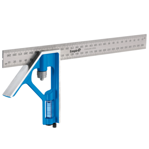 Kombinationsvinkelhake 30cm TRUE BLUE Combination Square (Metric)