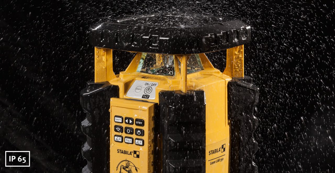 Stabila Rotationslaser LAR 350 7-piece set