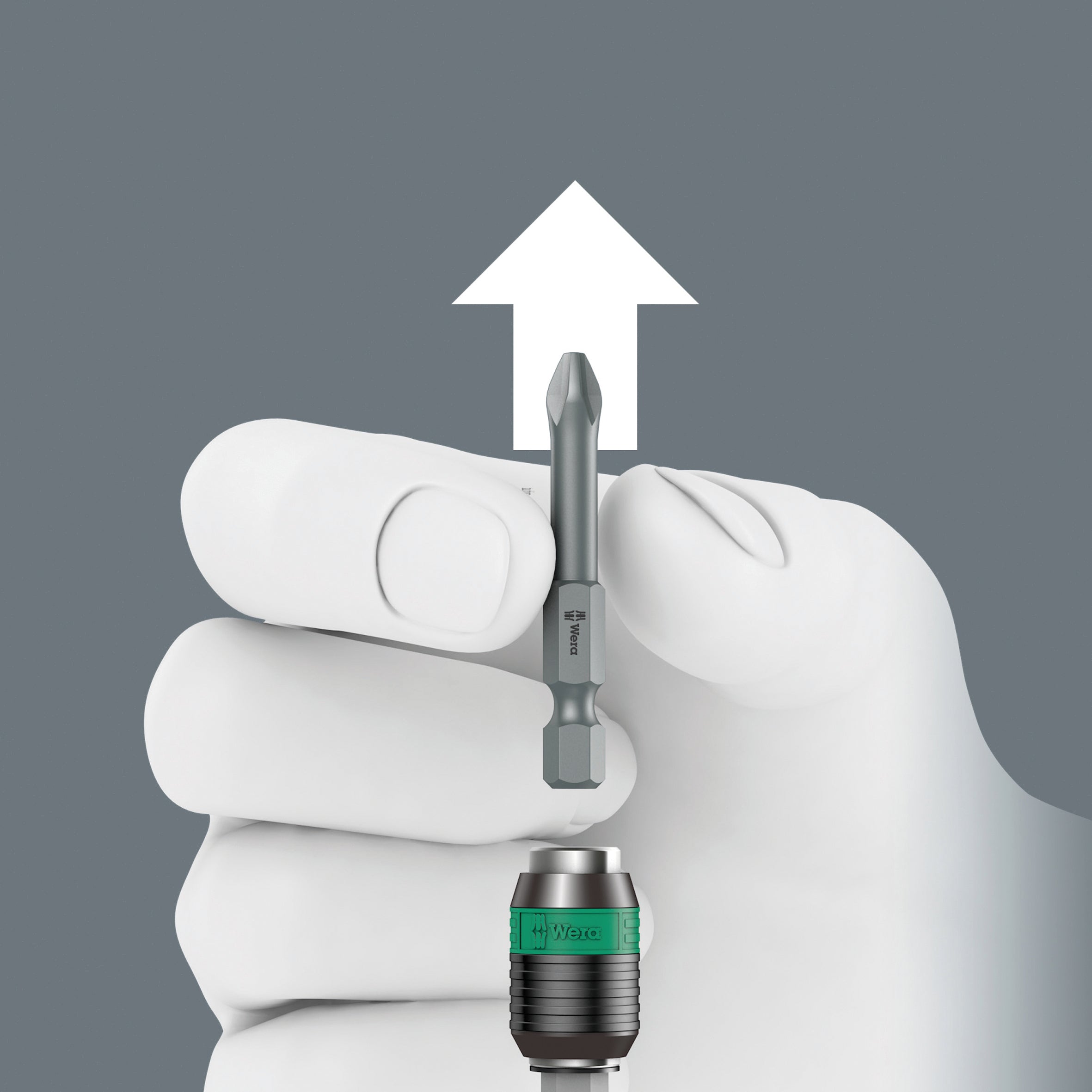 Wera 816 R SB Bitshandtag med Rapidaptor-snabbfäste