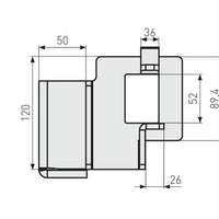 ABUS Containerlås ConHasp 230/100 m/Vitess cylinder för tex hyrcontainer
