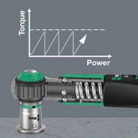 Wera Safe-Torque A 1 momentnyckel med 1/4"-fyrkantsfattning, 2-12 Nm