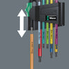 Wera 967 SPKL/9 L-Keys Set för TORX, 9 nycklar Multicolour