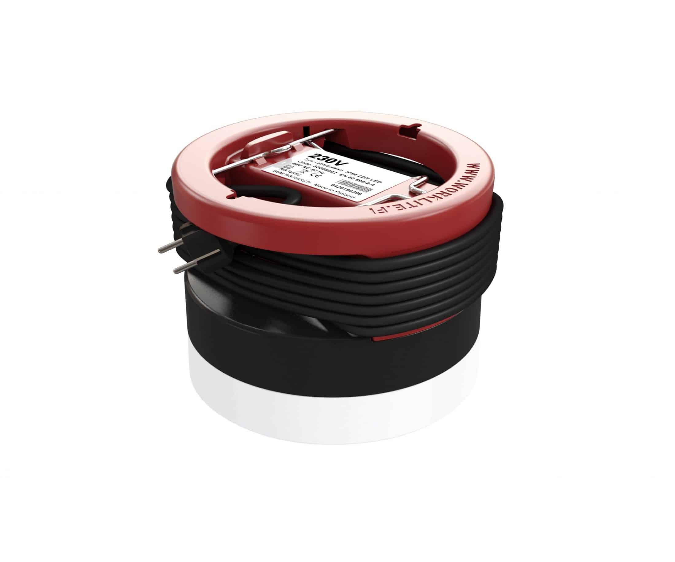 WorkLite Mini 25W 230V LED-BYGGPLATSARMATUR