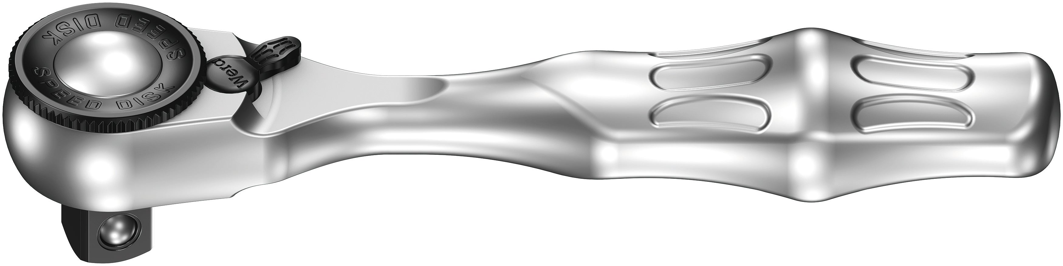 Wera 8008 A Zyklop Mini 3 spärrhandtag med 1/4"-fattning